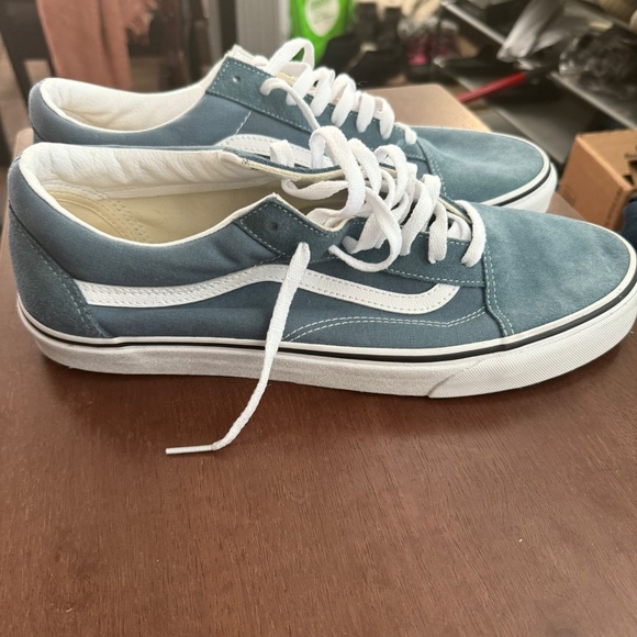 Vans Old Skool Sneakers – Light Blue – Size 13 – Brand New - Picture 2 of 5